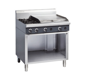 Cobra C9B - 900mm Two Burner / Griddle Gas Cooktop