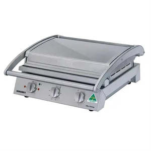 Microwave Speed Ovens: Roband Grill Station GSA810S with Smooth Plates 8 Slice Capacity