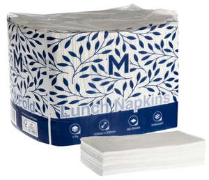 Matthews Lunch Napkins 1/8 Fold - 1 Ply, FSC® Mix
