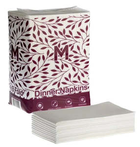 Napkins: Matthews Airlaid Dinner Napkins Fold - FSC®