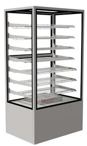 Display Cabinets: Festive Tower Heated Floor Standing Cabinet