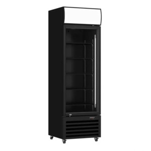 Thermaster Single Glass Door Colourbond Upright Drink Fridge - LG-370