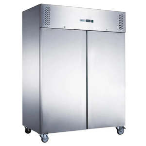 Stainless Steel Double Door Upright Freezer Fed-x – XURF1200SFV