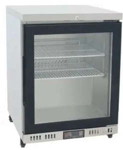 Atosa Chiller Freezer Cabinet Glass Door 605mm