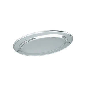 Servingware: Chef Inox Platter Oval Stainless Steel 250mm