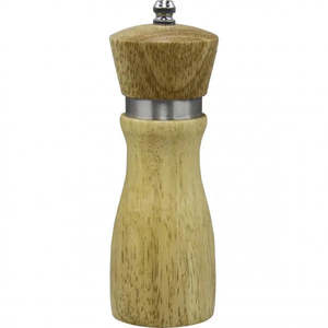 Chef Inox Mill-Salt/Pepper-Birch Wood Ceramic Gear 155Mm