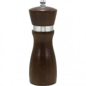 Chef Inox Mill-Salt/Pepper-Dark Wood Ceramic Gear 155mm