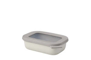 Food Storage: Mepal Cirqula Rectangle 500ml Nordic White