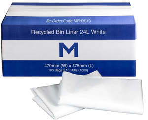 Matthews Recycled Bin Liners 24L