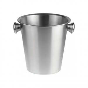 Chef Inox Utility Ice Bucket Stainless Steel 4.0L Satin