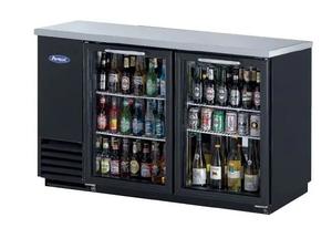 Atosa Refrigerated Back Bar Cooler with Glass Swing Door