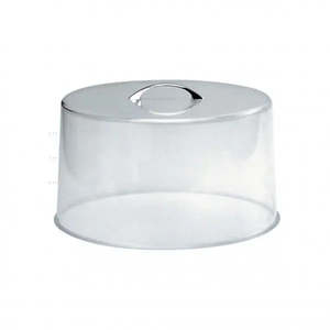Presentation: Chef Inox Cake Cover With Chrome Handle 30cm