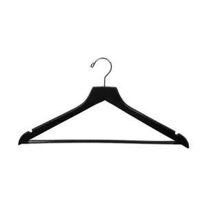 Hotel Supplies: Noble & Price Hanger Standard with Hook Black 445x250x12mm