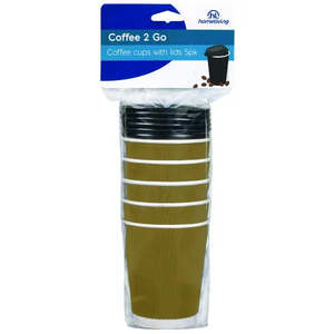 Homeliving: Homeliving Disposable Coffee Cups Pack 5
