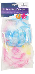 Homeliving: Homeliving Nylon Bathsponge Pack 2