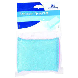 Homeliving Spongescourer Pack 2