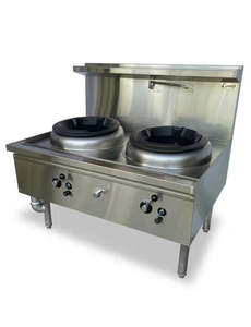 Jasper Double Wok Range Duckbill Burner 1200mm