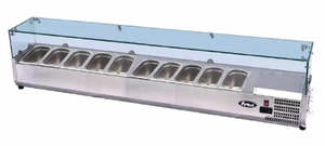 Atosa: Atosa Counter Top Salad / Pizza Bar