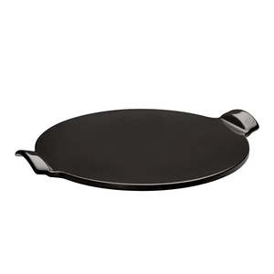 Emile Henry: Emile Henry Smooth Pizza Stone - Charcoal