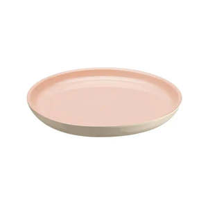 Emile Henry: Emile Henry Large Plate 25cm - Powder Pink/Ivory