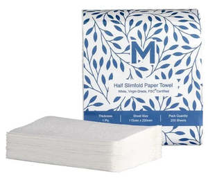 Paper Hygiene: Matthews Half Slimfold Paper Towels