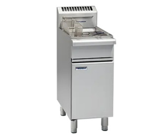 Waldorf: Waldorf 800 Series FN8118G Single Pan Gas Fryer - 400mm