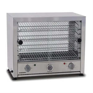 Roband Pie Master Pie Warmer – Glass Doors – 50 Pie Capacity