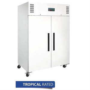 Freezers: Polar G-Series Double Door Upright Freezer White 1200L – DL897-A