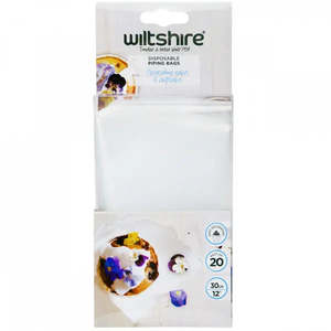 Wiltshire Piping Bags 20Pk