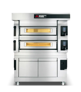 Moretti Forni Serie S Double Deck Oven on Prover