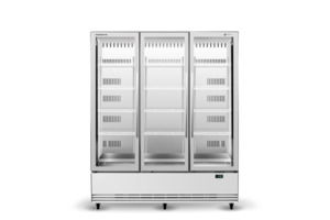 SKOPE ActiveCore 3 Door Display Fridge - White - BME1500N-A