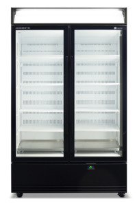 Skope: SKOPE ActiveCore 2 Door Storage Fridge - Black-White - BME1200N-AC