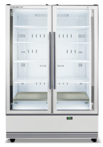 SKOPE ActiveCore 2 Door Display Fridge - White - BME1200N-A