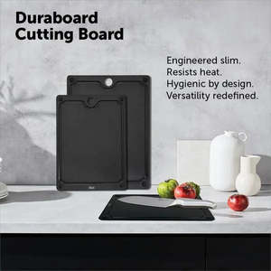 Furi Duraboard Black Chopping Board 44 x 32.5cm
