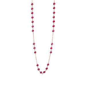 Simply Italian New Arrivals: Red Agate Necklace - 48cm