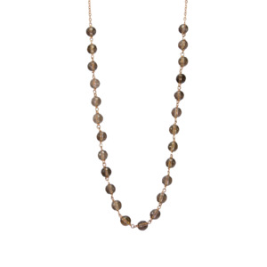 Smoky Quartz Necklace - 42cm