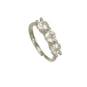 Simply Italian New Arrivals: Three Stone Ring