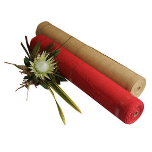 Organic Biodegradable Range: Jute Roll Red