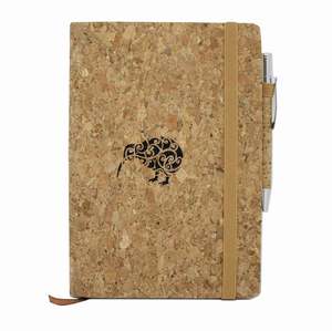 Cork: Cork A5 Journal - Printed with Kiwi Design