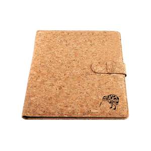 Cork: Cork A4 Folder/Compendium - Printed with Kiwi Design