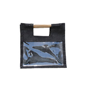 Jute Collection: Black 20cm PVC Gift