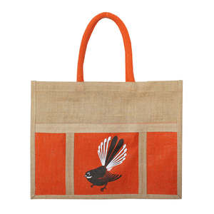 Jute Collection: Fantail Pocket