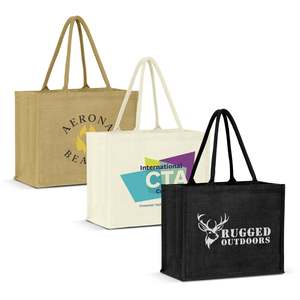 Non Promo: Torino Jute Tote Bag