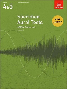 ABRSM Specimen Aural Tests Grades 4-5 Book Only simplysheetmusic