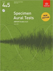 ABRSM Specimen Aural Tests Grades 4-5 with CD simplysheetmusic
