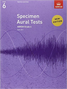 ABRSM Specimen Aural Tests Grade 6 Book only simplysheetmusic