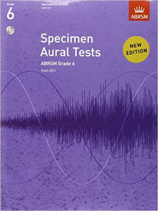 ABRSM Specimen Aural Tests Grade 6 with CD simplysheetmusic