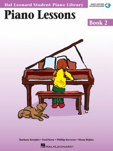 Hal Leonard Piano Lessons Book 2 + Audio Access simplysheetmusic