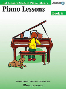 Hal Leonard Piano Lessons Book 4 + Audio Access simplysheetmusic