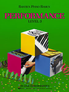 Bastien Piano Basics Performance Level 3 simplysheetmusic